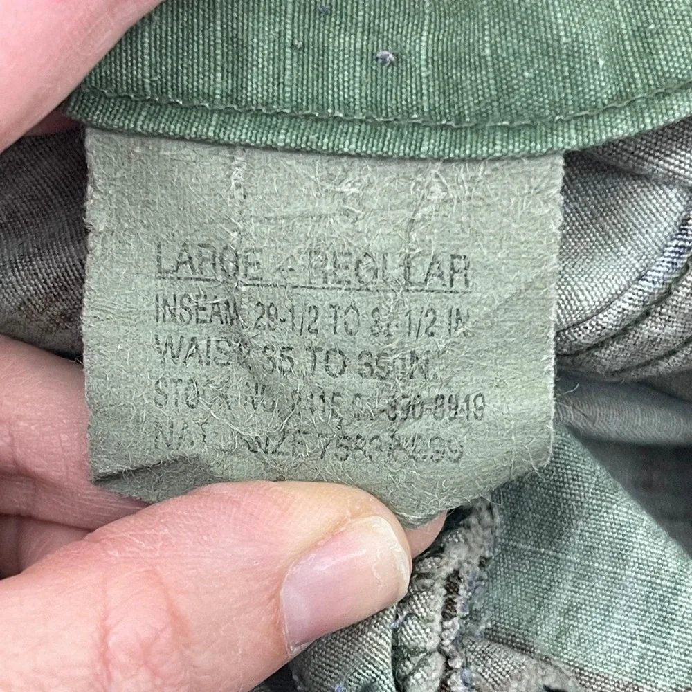 Military style cargo